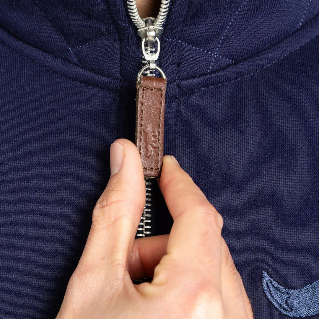 Cotswold Fox Tetbury Quarter Zip Jumper - Image 3