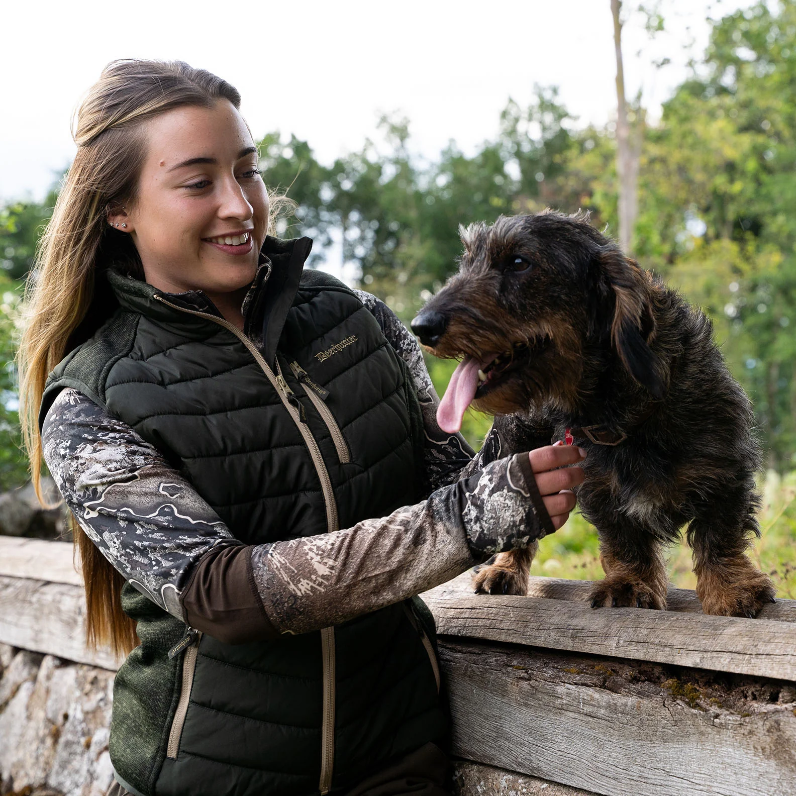Deerhunter Lady Moor Padded Waistcoat - Image 2