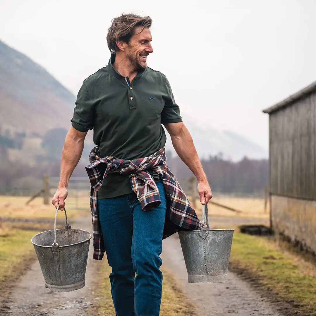 Hoggs of Fife Newton Pique Polo Shirt - Image 2