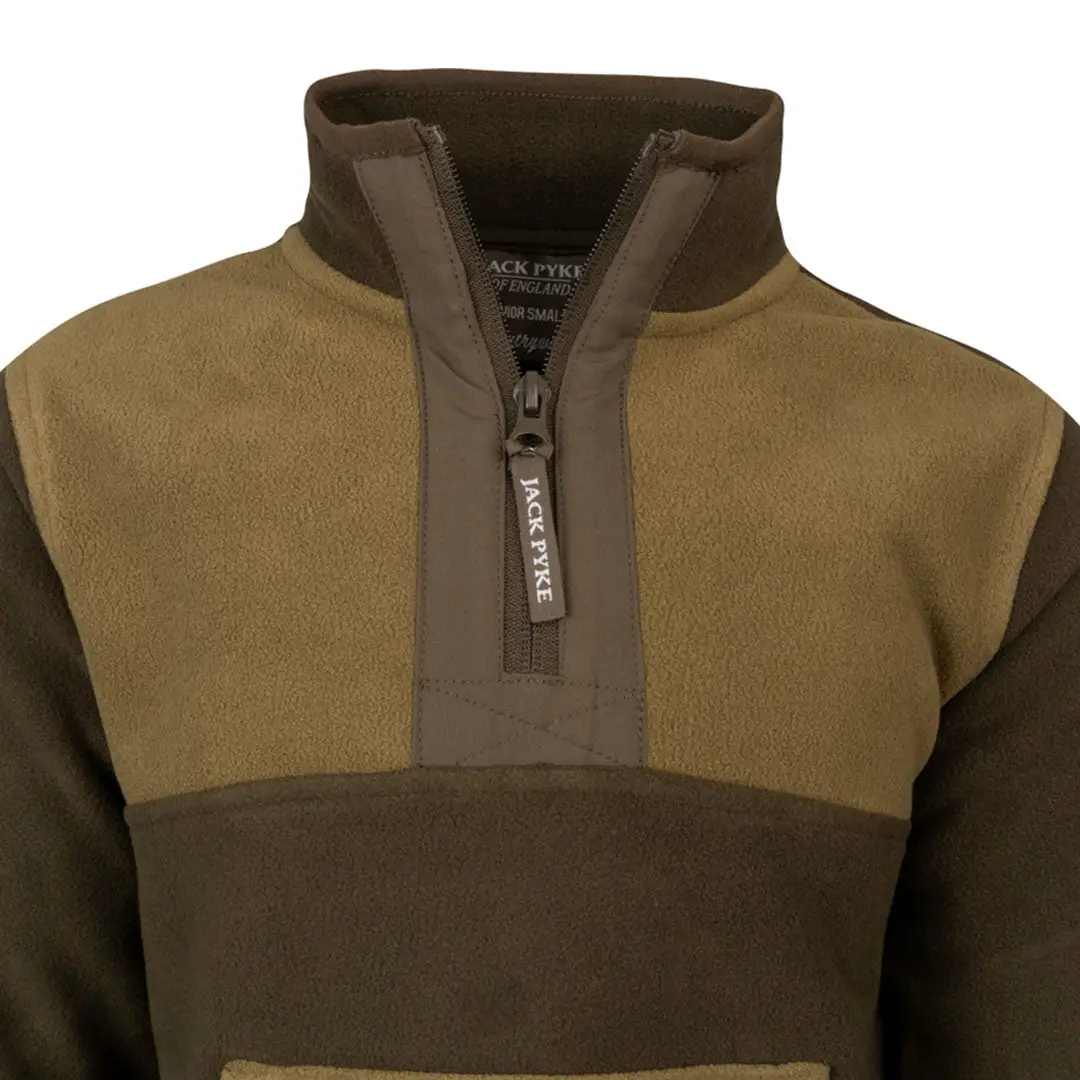 Jack Pyke Junior Two Tone Fleece Top - Image 3