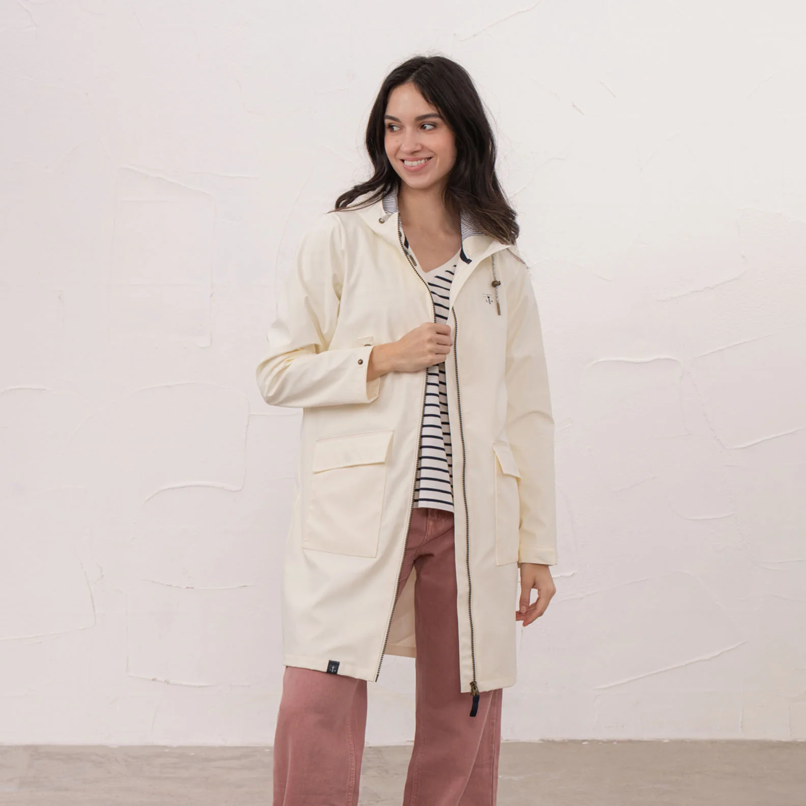 Lighthouse Ladies Lucy Long Coat - Image 2