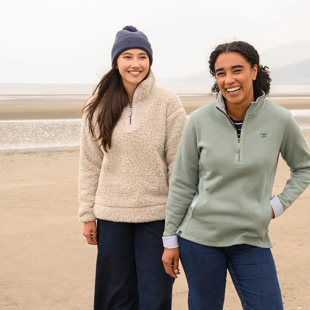 Lighthouse Ladies Half-Zip Coast Fleece - Image 2
