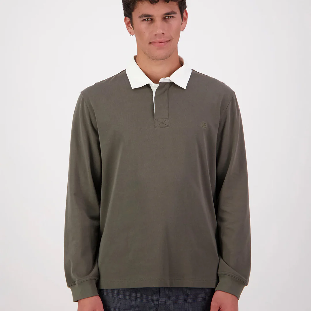 Swanndri Fundamentals Long Sleeve Rugby - Image 2